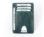 black business card holder for men, view 4 - MRSLM