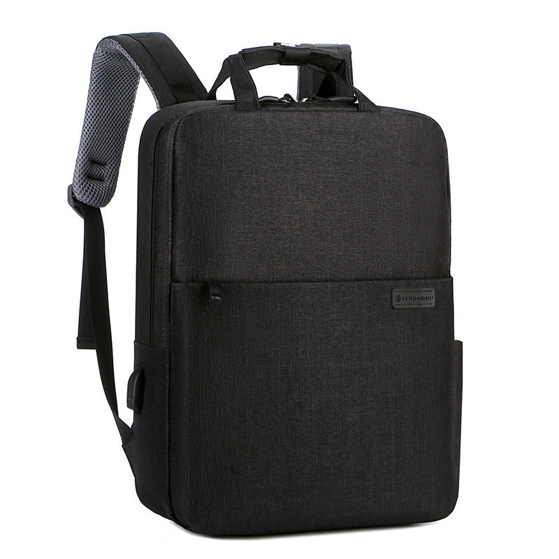 USB charging business computer backpack, view 2 - MRSLM
