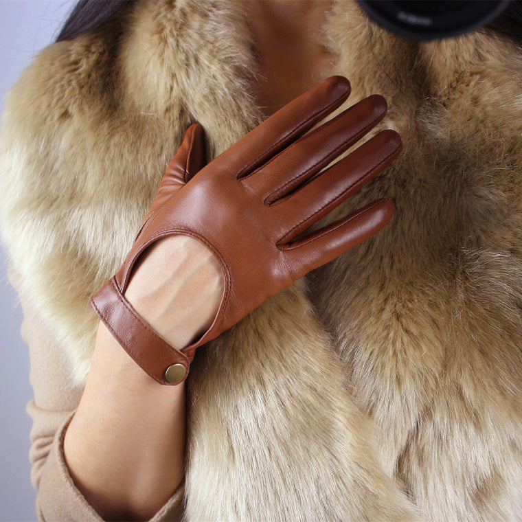 Pure sheepskin touch screen gloves - MRSLM