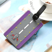 plane letters luggage tag, view 2 - MRSLM
