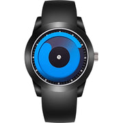 men's whirlpool dial silicone strap watch, view 4 - MRSLM