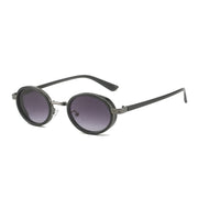 gradient oval sunglasses, view 6 - MRSLM