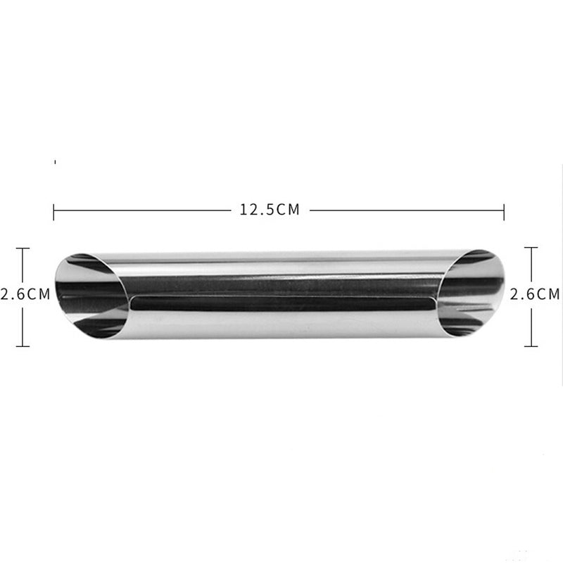 12pcs stainless steel cannoli forms, view 3 - MRSLM