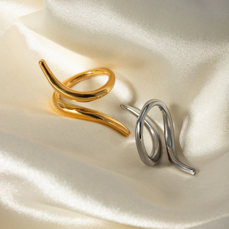 staggered open ring, view 6 - MRSLM
