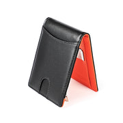 men's short cowhide wallet, view 7 - MRSLM