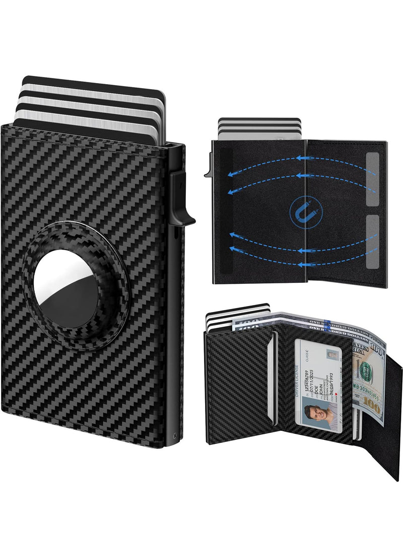 men's ultra-thin card clamp wallet, view 6 - MRSLM