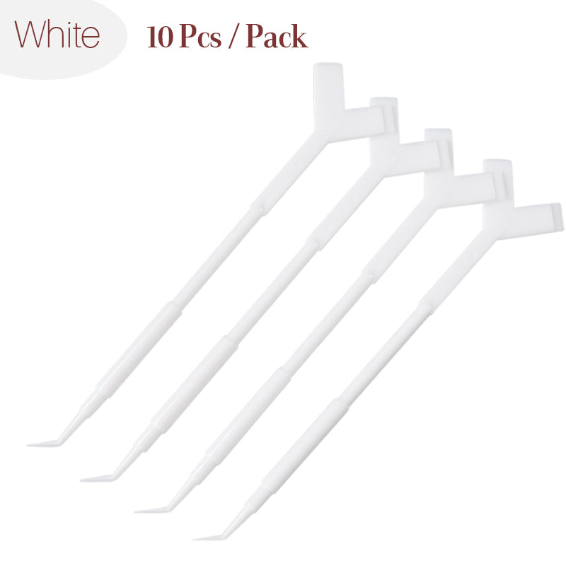10 Stück/Packung Y-förmiger Wimpernpicker für professionelle Wimpernverlängerungen