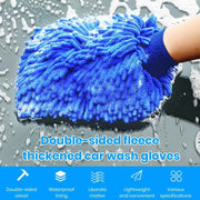 chenille car wash mitts, view 5 - MRSLM