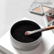 quick cleaning eyeshadow brush sponge box, view 3 - MRSLM
