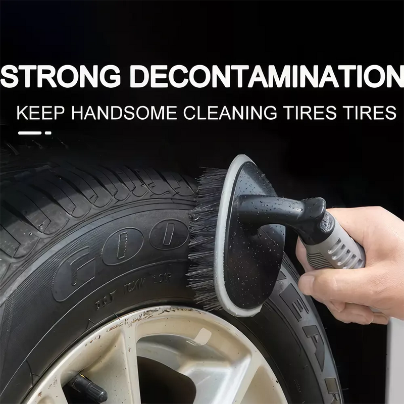 L-shaped car wheel brush, view 7 - MRSLM