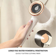 Portable handheld garment steamer and iron, view 6 - MRSLM