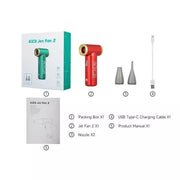 portable jet fan 2 air duster, view 2 - MRSLM