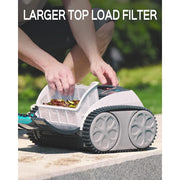 cordless robotic pool cleaner, view 3 - MRSLM