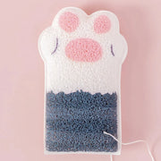 cat paw bath sponge, view 2 - MRSLM