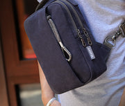 canvas crossbody bag, view 4 - MRSLM
