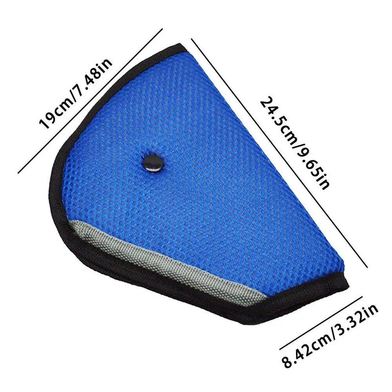 child seat belt pad and clip, view 2 - MRSLM