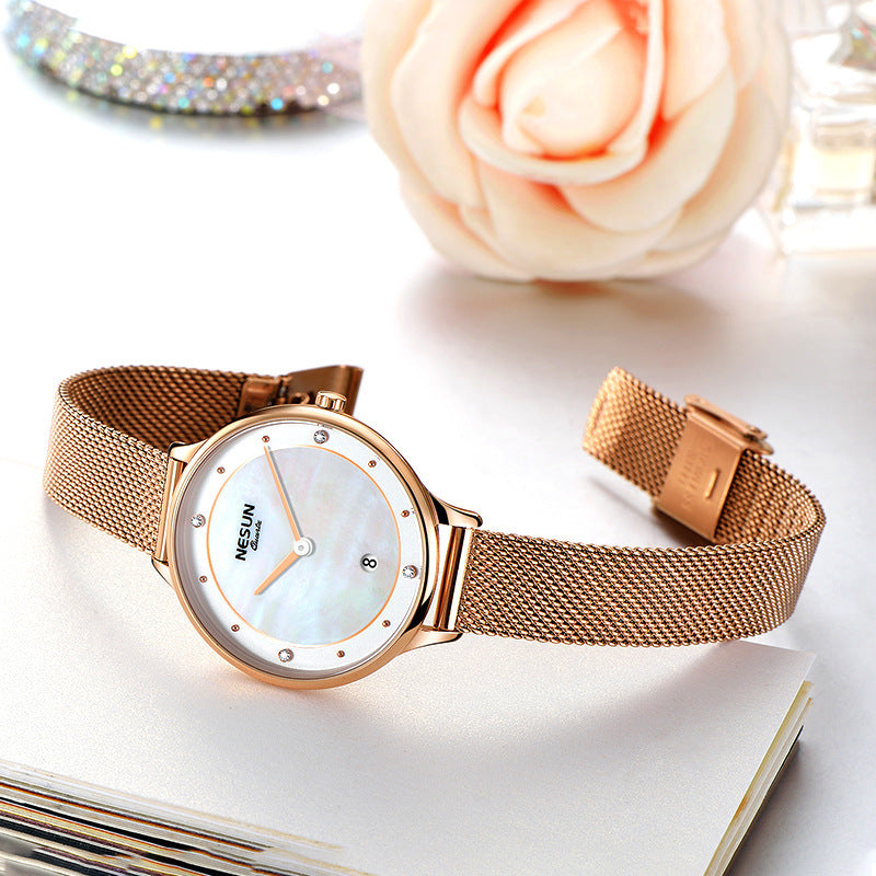 Ladies simple quartz watch - MRSLM