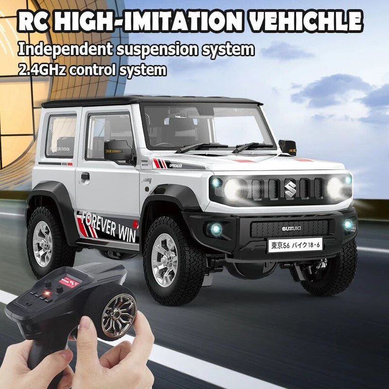 1/16 Scale Pro RC Crawler mit simuliertem Licht-, Sound- und Rauchsystem
