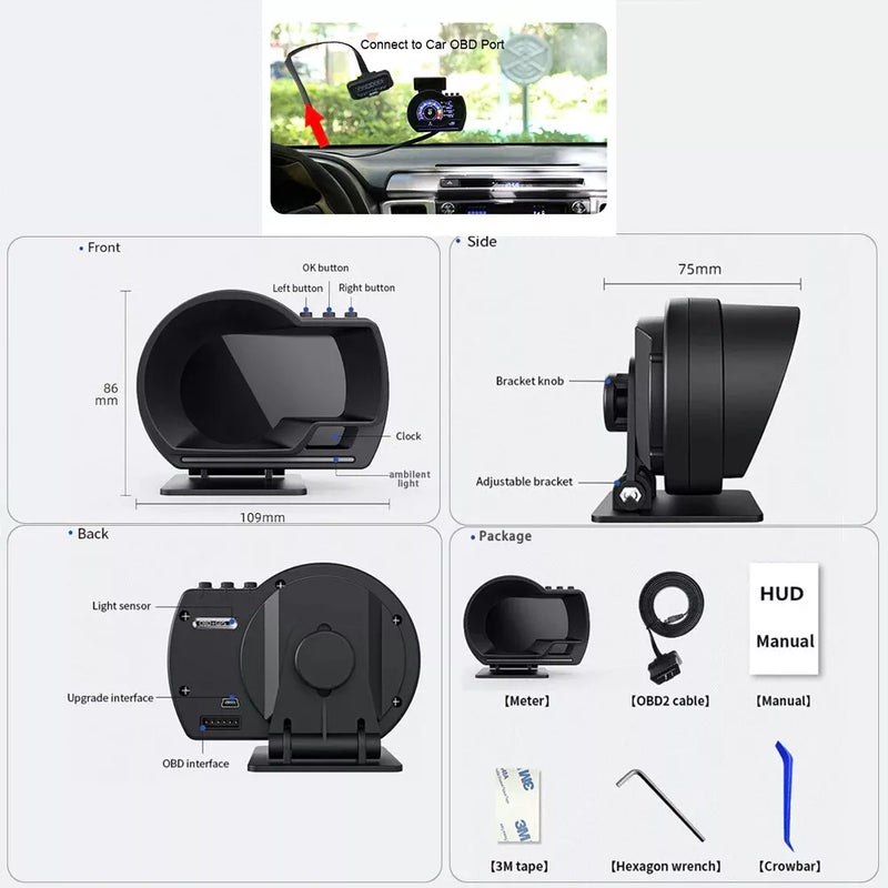 V60 smart car HUD, view 13 - MRSLM