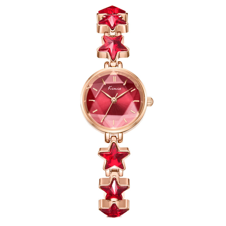 Bracelet Watch Ladies Stretch Buckle Light Luxury Rose Gold Quartz
