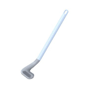 non-slip bendable silicone toilet brush, view 2 - MRSLM