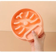 slow feeder pet bowl, view 3 - MRSLM