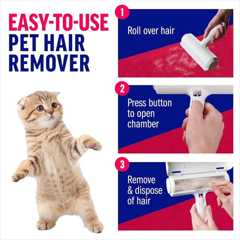 portable pet hair remover roller, view 6 - MRSLM