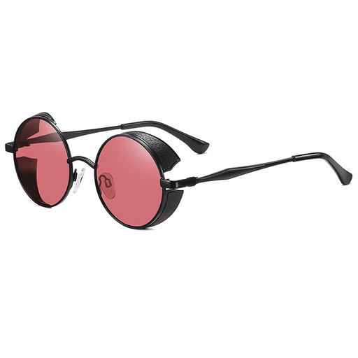 round retro polarized sunglasses, view 5 - MRSLM