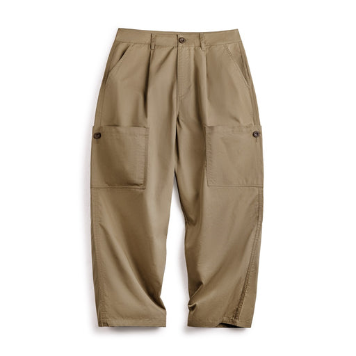 multi-pocket casual wide leg pants, view 2 - MRSLM