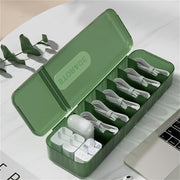 7-compartment cable storage box, view 10 - MRSLM