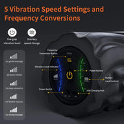 vibrating foam roller, view 6 - MRSLM
