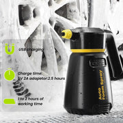 electric foam sprayer, view 3 - MRSLM