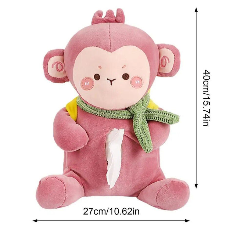 Animal car tissue and trash holder, view 4 - MRSLM