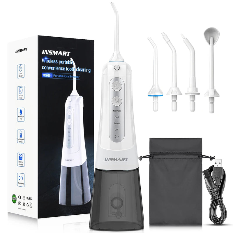portable waterproof oral irrigator, view 6 - MRSLM