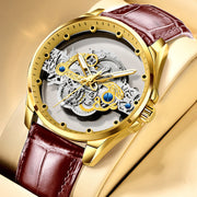 double-sided skeleton automatic watch, view 3 - MRSLM