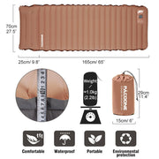 ultralight self-inflating air mattress, view 9 - MRSLM
