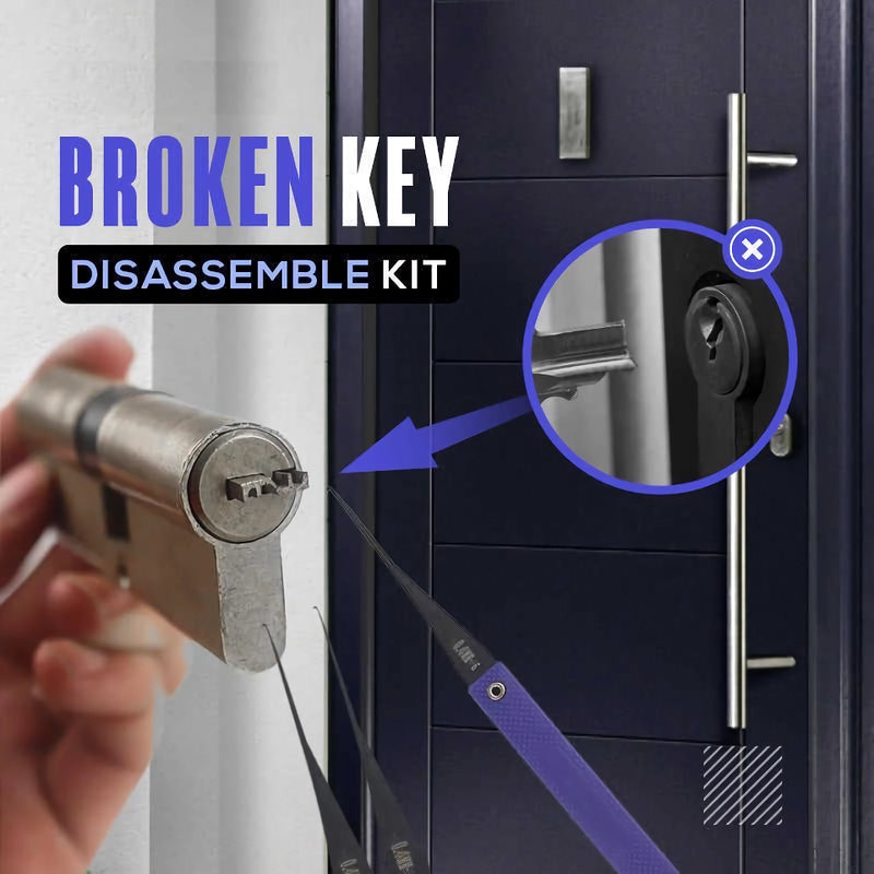 broken key extraction tool set, view 4 - MRSLM
