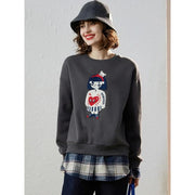 Patchwork checkered hoodie, view 4 - MRSLM