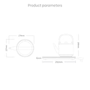 electric kettle teapot, view 9 - MRSLM