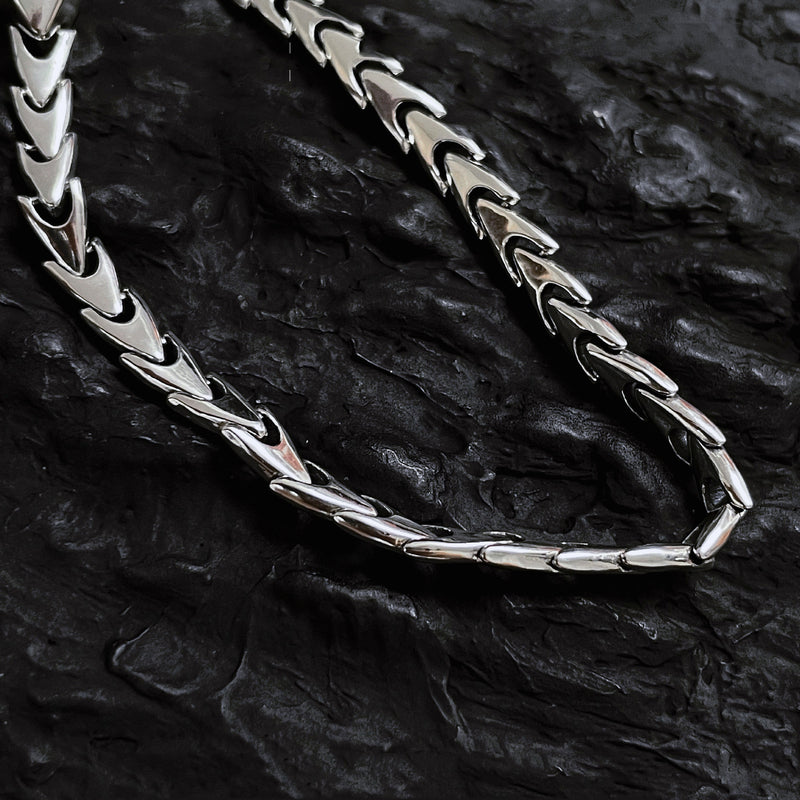 925 silver snake bracelet, view 2 - MRSLM