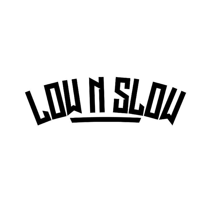 Vinyl Low N Slow Car Sticker - Personalized Waterproof Decal for Vehicle Decoration