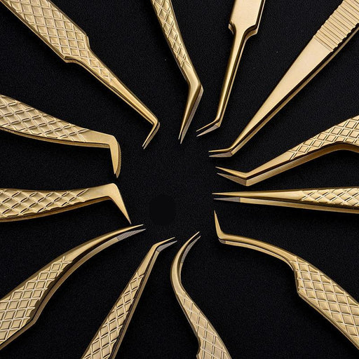 Eyelash extension tweezers - MRSLM