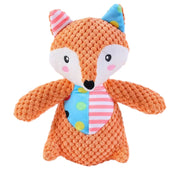 Plush squeaky dog toy, view 2 - MRSLM