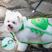 lovely print dog raincoat, view 5 - MRSLM