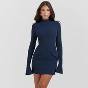 two pocket mini dress, view 5 - MRSLM
