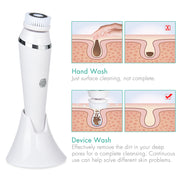 4-in-1 electric facial brush, view 4 - MRSLM