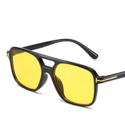 fashion square rivet sunglasses, view 6 - MRSLM