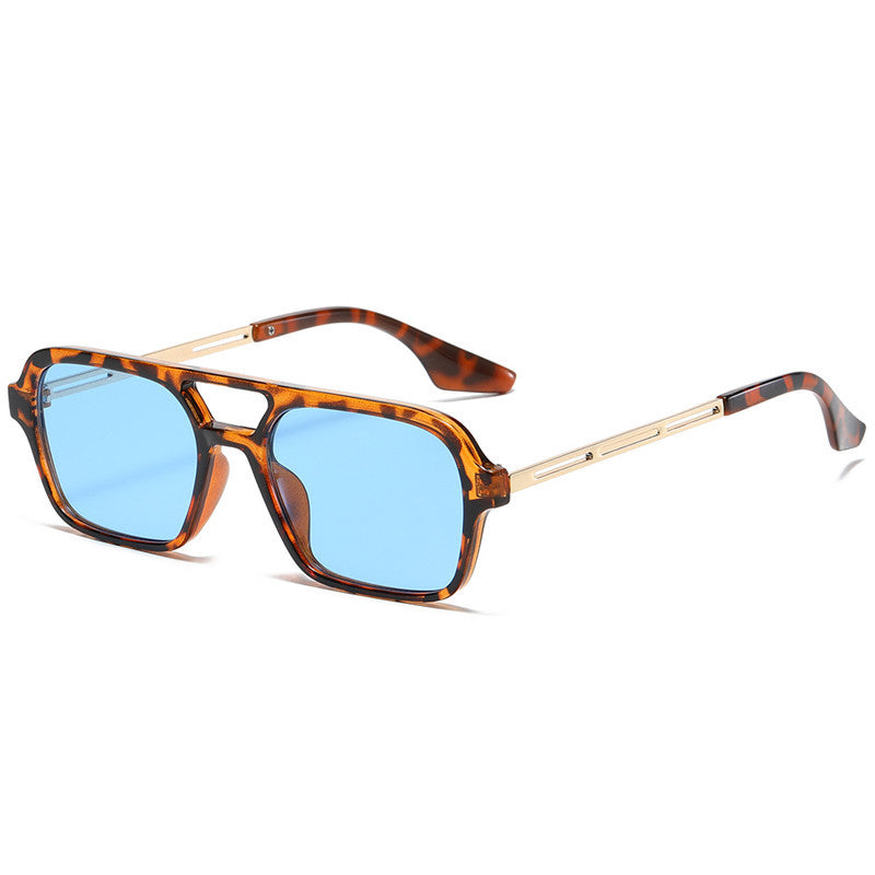 retro double bridge sunglasses, view 2 - MRSLM