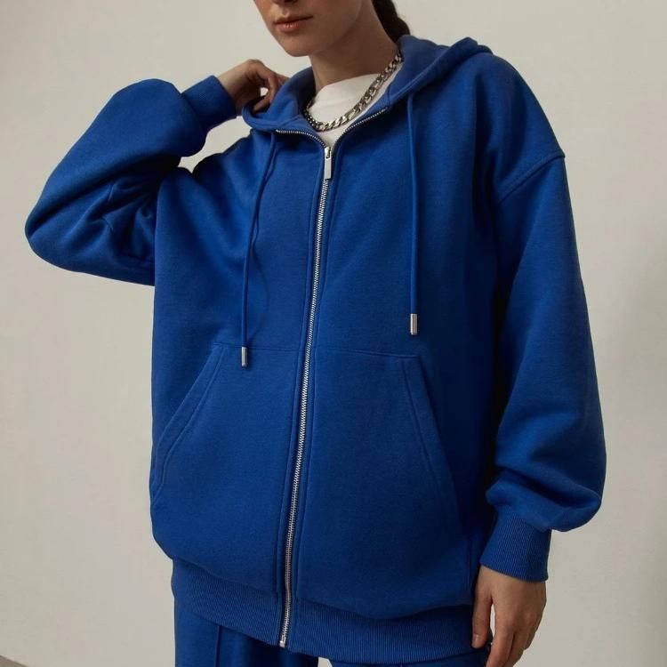 Bequemes Oversized-Hoodie- und Trainingsanzug-Set mit weitem Bein
