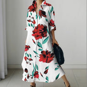 women's loose printed dress, view 9 - MRSLM